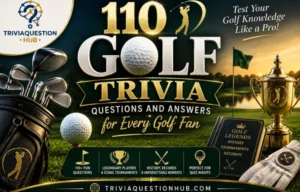 110 Golf Trivia Questions and Answers for Every Golf Fan